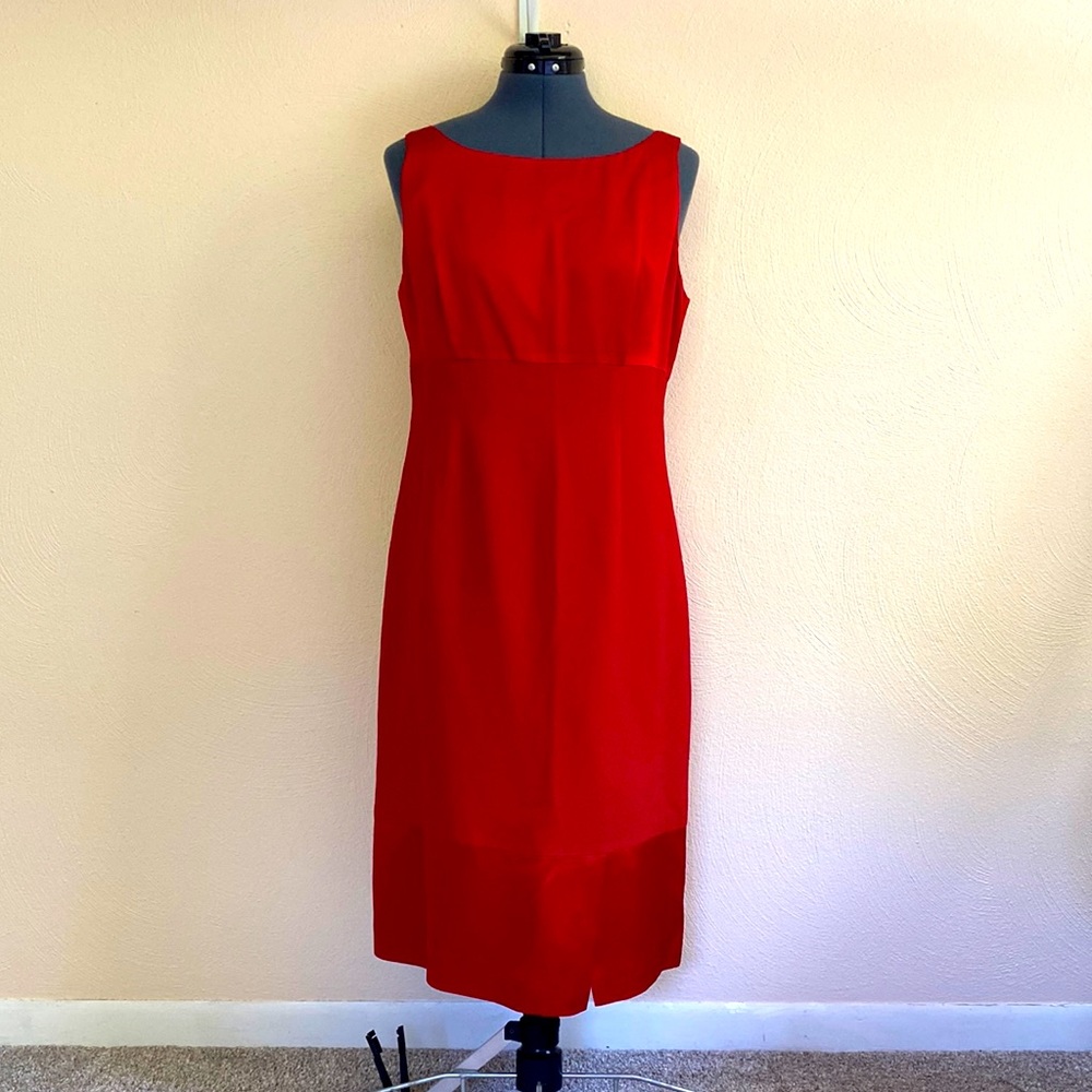 Red Sheath Dress Cocktail Party